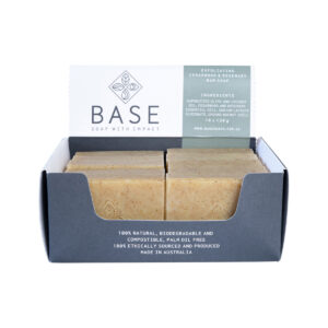 Base Soap Bar Exfoliating Cedarwood Rosemary (Raw Bar) 120g x 10 Disp_