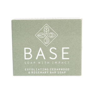 Base Soap Bar Exfoliating Cedarwood and Rosemary (Boxed) 120g_