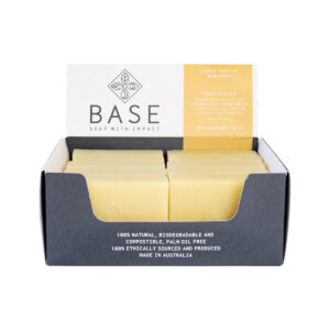 Base Soap Bar Lemon Myrtle (Raw Bar) 120g x 10 Disp_