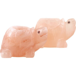 SaltCo Salt Crystal Tea Light Turtle x 2_