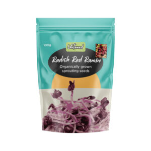 Untamed Health Sprouting Seeds Red Radish Rambo 100g_