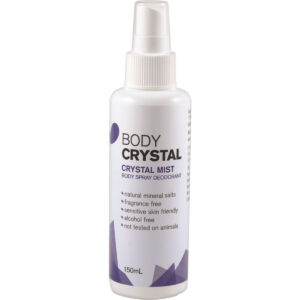Body Crystal Deodorant Mist (Body Spray) Crystal Mist (Frag Free) 150ml_