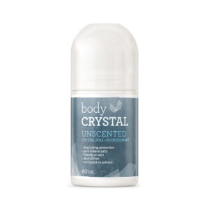 Body Crystal Deodorant Roll On Unscented 80ml_