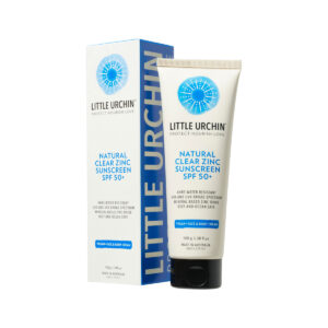 Little Urchin Natural Sunscreen Zinc Clear SPF 50 Plus 100g_