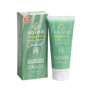 Soleo Org All Nat. Sunscreen SPF30 Everyday Form Coconut 80g_