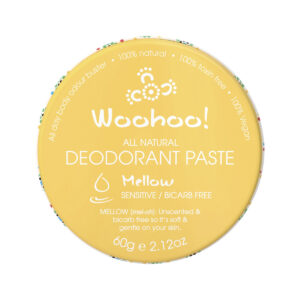 Woohoo Deodorant Paste Mellow (Sensitive) Tin 60g_