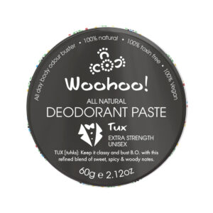 Woohoo Deodorant Paste Tux (Ext Strength) Tin 60g_