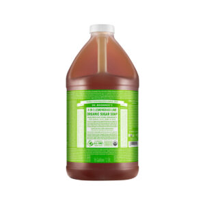Dr. Bronner's Organic Pump Soap Lemongrass Lime Refill 1.9L_