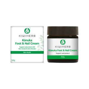Kiwiherb Kanuka Foot and Nail Cream 50g_