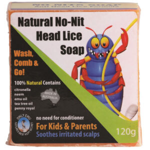 Only Emu Soap Bar Natural NoNit Head Lice 120g_