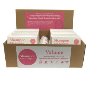 Shampoo w a Purpose Bar Shampoo Conditioner Volume 135g x 12 Display_