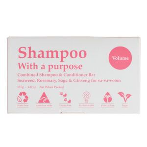 Shampoo w a Purpose Bar Shampoo Conditioner Volume 135g_