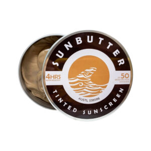 SunButter Skincare Sunscreen Tinted SPF 50 Tin 100g_