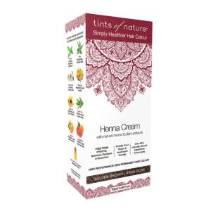 Tints of Nature Henna Cream (Hair Semi Perm) Golden Brown 70ml_