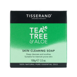 Tisserand Skin Clearing Soap Tea Tree and Aloe 100g_