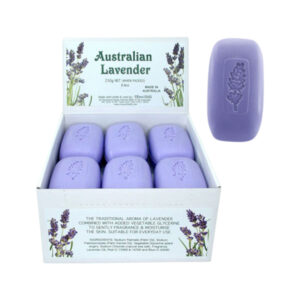 Clover Fields Just Lavender Soap 250g x 12 Display_