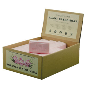 Clover Fields NG Boronia and Aloe Vera Soap 100g x 36 Display_