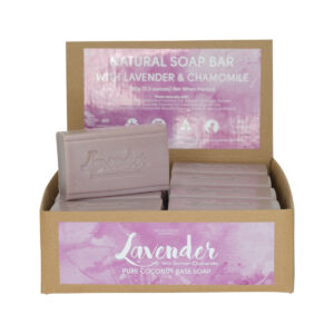 Clover Fields NG Essent Lavender Soap 150g x 16 Display_