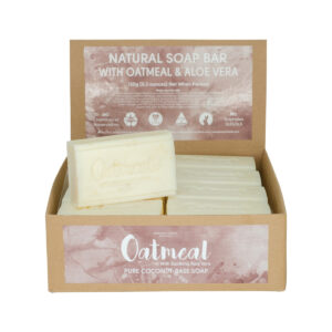 Clover Fields NG Essent Oatmeal Soap 150g x 16 Display_