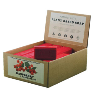 Clover Fields NG Raspberry Marshmallow Soap 100g x 36 Display_