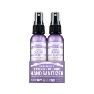Dr. Bronner's Organic Hand Sanitizer Lavender 59ml x 12 Display_