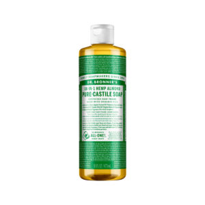 Dr. Bronner's Pure Castile Soap Liquid (Hemp 18 in 1) Almond 473ml_