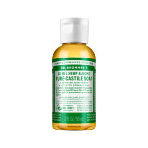 Dr. Bronner's Pure Castile Soap Liquid (Hemp 18 in 1) Almond 59ml_