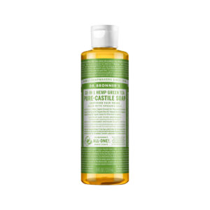 Dr. Bronner's Pure Castile Soap Liquid (Hemp 18 in 1) Green Tea 237ml_