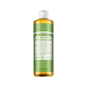 Dr. Bronner's Pure Castile Soap Liquid (Hemp 18 in 1) Green Tea 473ml_