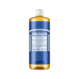 Dr. Bronner's Pure Castile Soap Liquid (Hemp 18 in 1) Peppermint 946ml_