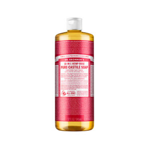 Dr. Bronner's Pure Castile Soap Liquid (Hemp 18 in 1) Rose 946ml_