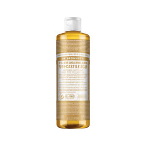Dr. Bronner's Pure Castile Soap Liquid (Hemp 18 in 1) Sandalwood Jasmine 473ml