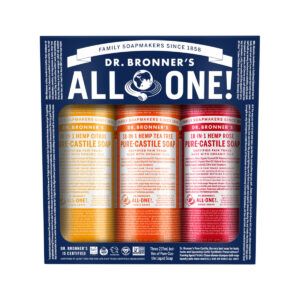 Dr. Bronner's Pure Castile Soap Liquid Summer Lovin' 237ml x 3 Pack_