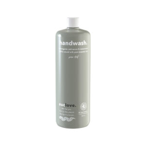 Euclove Hand Wash Lemongrass, Palmarosa and Cedarwood 1L_