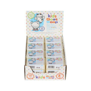 Goat Range Soap Bar Kids Organic 100g x 24 Display_