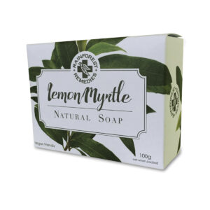 Rainforest Remedies Lemon Myrtle Soap Smooth 100g_