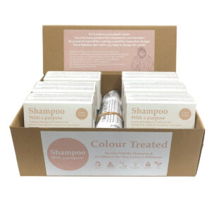 Shampoo w a Purpose Bar Shampoo Conditioner Colour Treated 135g x 12 Display_