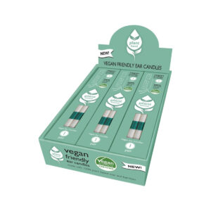 Essenzza Ear Candles Vegan 1 Pair x 12 Display_