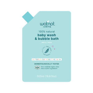 Wotnot Nat Baby Wash and Bubble Bath Refill 500ml_