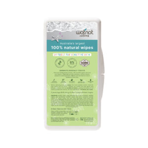 Wotnot Nat Wipes Natural (Baby) with Travel Hard Case x 20 Pack_