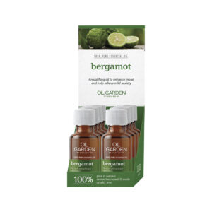 Oil Garden Essential Oil Bergamot 25ml x 8 Display_