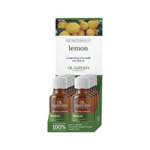 Oil Garden Essential Oil Lemon 25ml x 8 Display_