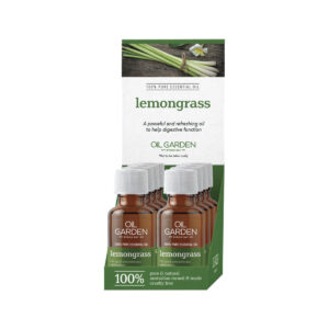 Oil Garden Essential Oil Lemongrass 25ml x 8 Display_