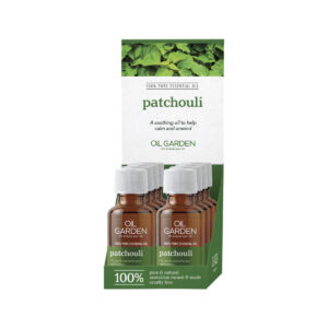 Oil Garden Essential Oil Patchouli 25ml x 8 Display_