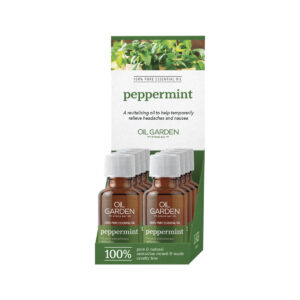 Oil Garden Essential Oil Peppermint 25ml x 8 Display_