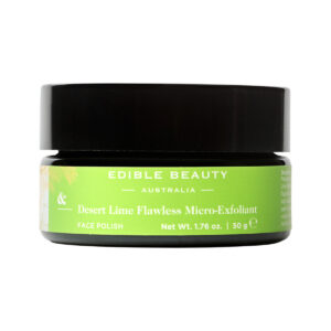 Edible Beauty Aust And Micro Exfoliant Desert Lime Flawless 50g_