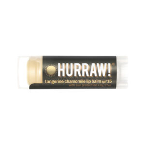 Hurraw! Org Lip Balm Sun (Tangerine Chamomile with SFP 15) 4.8g_
