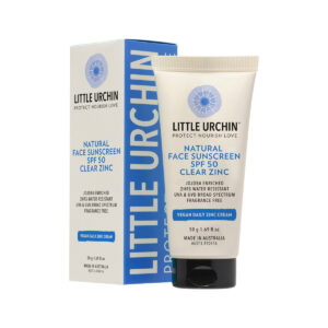 Little Urchin Natural Sunscreen Zinc Clear Face SPF 50 50g_