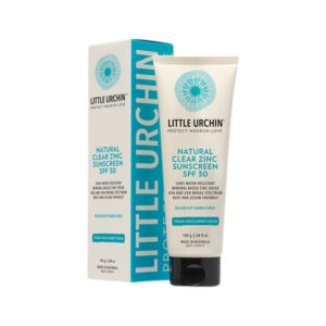 Little Urchin Natural Sunscreen Zinc Clear SPF 30 100g_