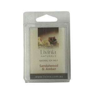 Livinia Soy Melts Sandalwood and Amber Fragrance Oil_